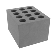 rubberen blokken 120 x 100 x 80mm