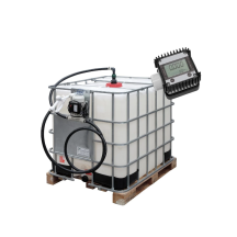1000L IBC distribution kit for AdBlue with electric pump and digital meter
