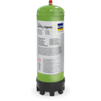 Wegwerpfles - Argon / Co2 - 2,2 Liter