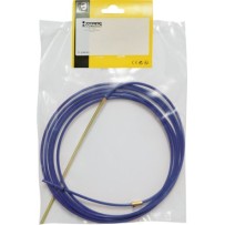 Teflon 4M Blauwe Schede + Messing Complement - Alu Draad Ø 0,6 / 0,8