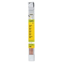 2 Zilveren Staafjes 40% Ø 2 Mm - L. 333 Mm