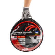 Startkabels 700A (4L / 7L) - 2X4,5M - Ø35 Mm² - Geïsoleerde Klemmen