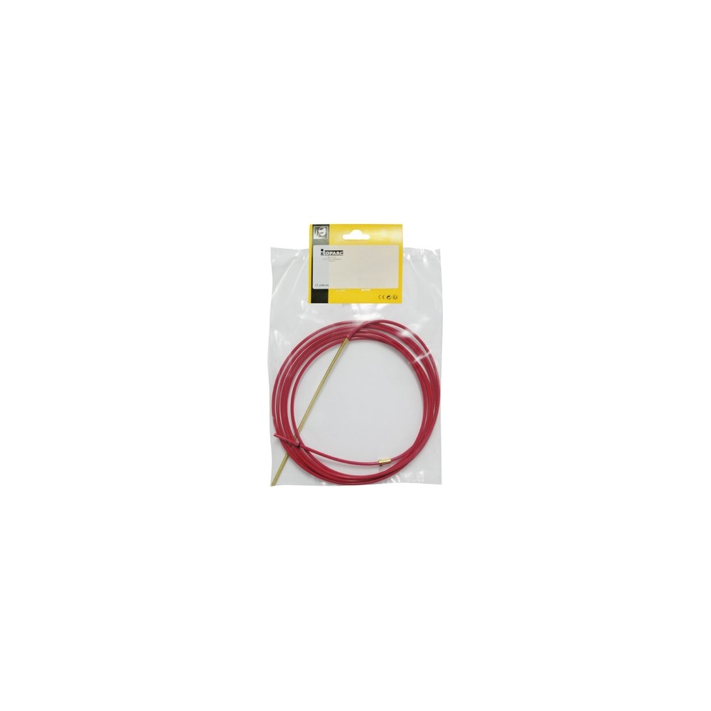 3M Rode Teflon Schede + Messing Aanvulling - Alu Draad Ø 1.0 / 1.2