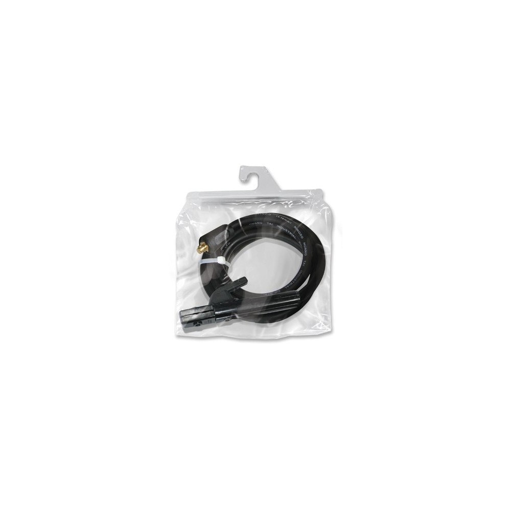 Kabel Elektrodehouder 200A - 16Mm² - 4M - Aansluiten 10 / 25Mm²