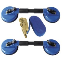 Kit 2 Zuignappen + Riem Voor Windscherm