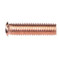 100 Stalen Tapeinden Met Schroefdraad M6X20