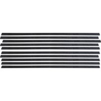 10 Plastic Staven 440 Mm Pp / Epdm - Breedte 6 Mm (Dikte 1,0 Mm)