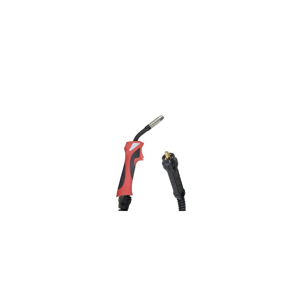 Toparc Mig 250A Torch - Air - 3M - Staal (Ø1,0 Mm -M6) - Rood
