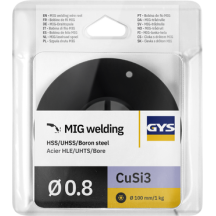 Mig Cusi3 Draad Ø0.8 - Plastic Spoel S100 1Kg - Ercusi-A / S Cu6560