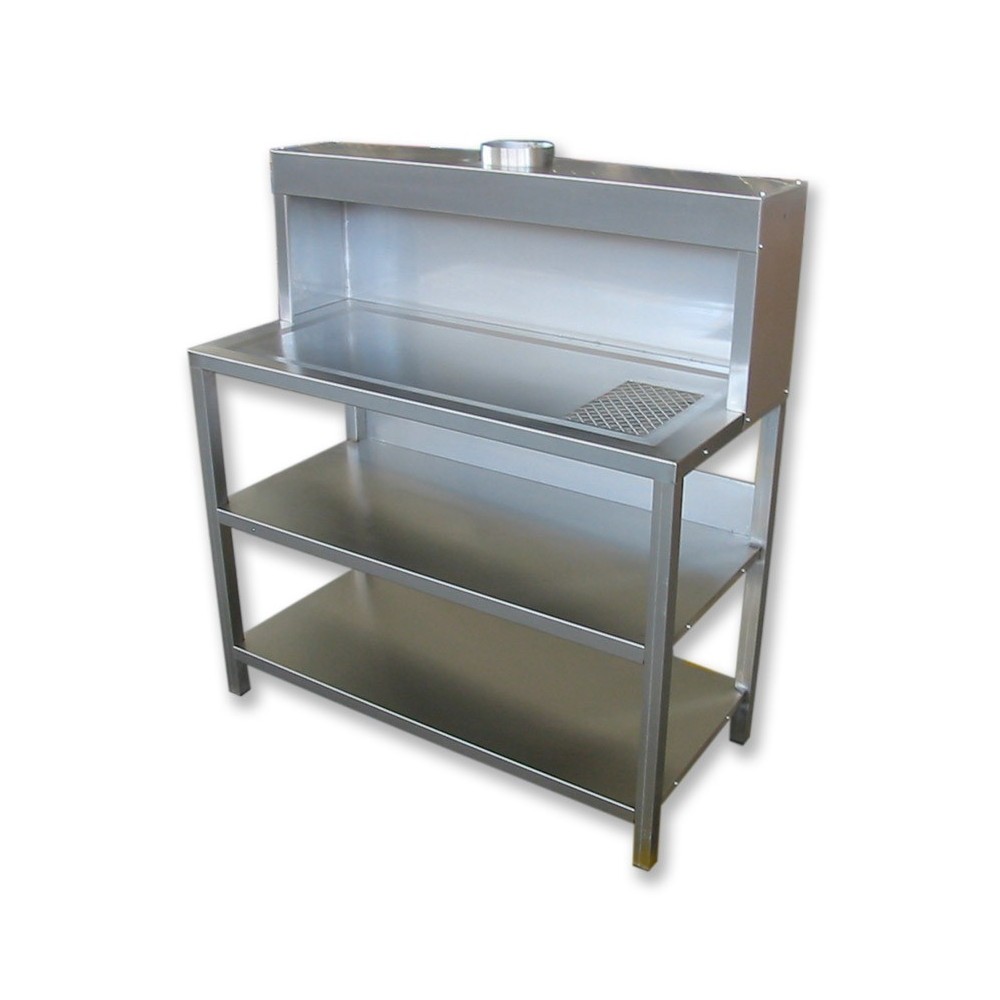 Table en inox d'1m20 
