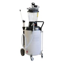 Pneumatische aspirator met trolleytank