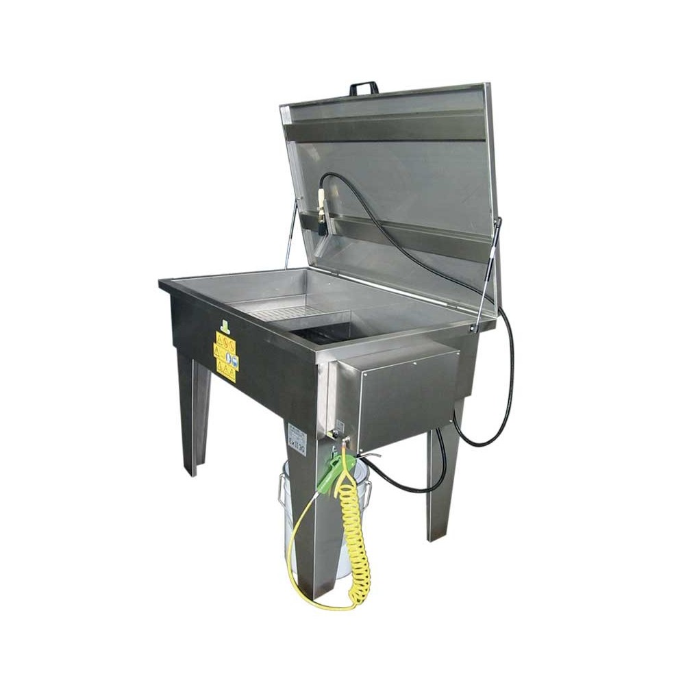 TOP CLEANER 1200, Fontaine de nettoyage manuelle, pneumatique, capacité de 180L 