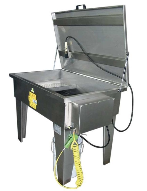 Lavabo manuel pneumatique Top Cleaner 1200, 180 L