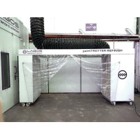 Mobiele Spuitcabine Met Externe Afvoer, 2,2 Kw, 4.300 X 1100 X 2160