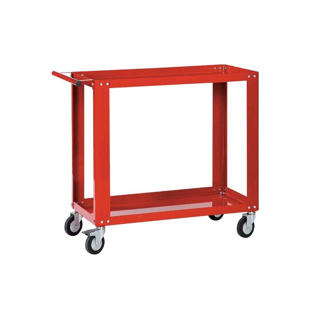 !! promo !! Servante d'atelier mobile, 2 étages - Capacité 240 kg