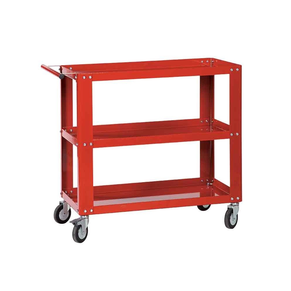 Mobiele Werkplaatswagen, 3 Verdiepingen - Vermogen 240 Kg
