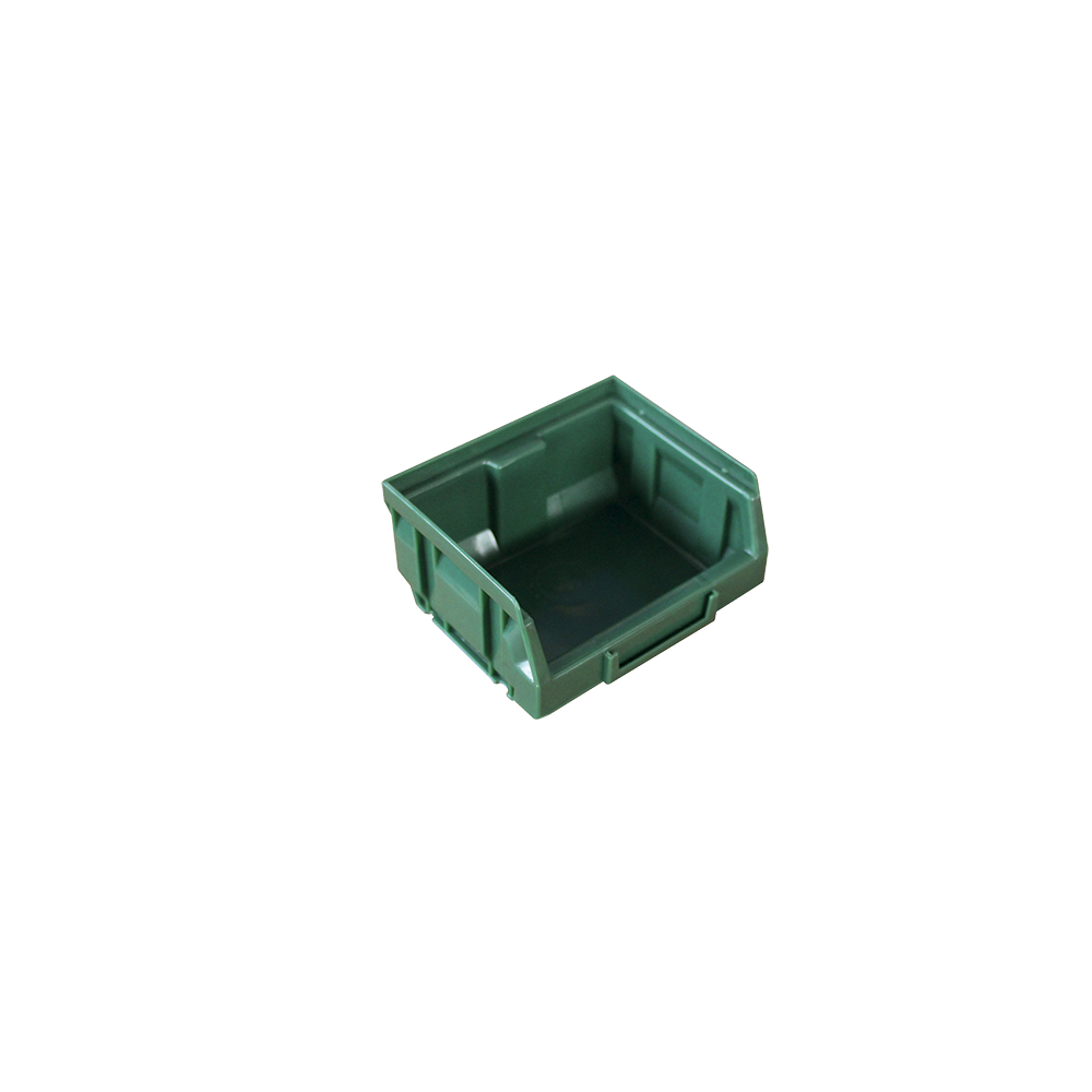 Bac de rangement rouge 105 x 88 x 54 mm