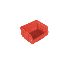 Bac de rangement rouge 144 x 237 x 123 mm