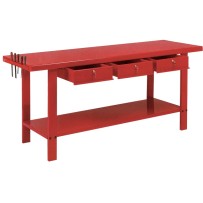 Etabli avec 3 tiroirs - 2000 x 640 x 880 mm - Capacité 1500 kg
