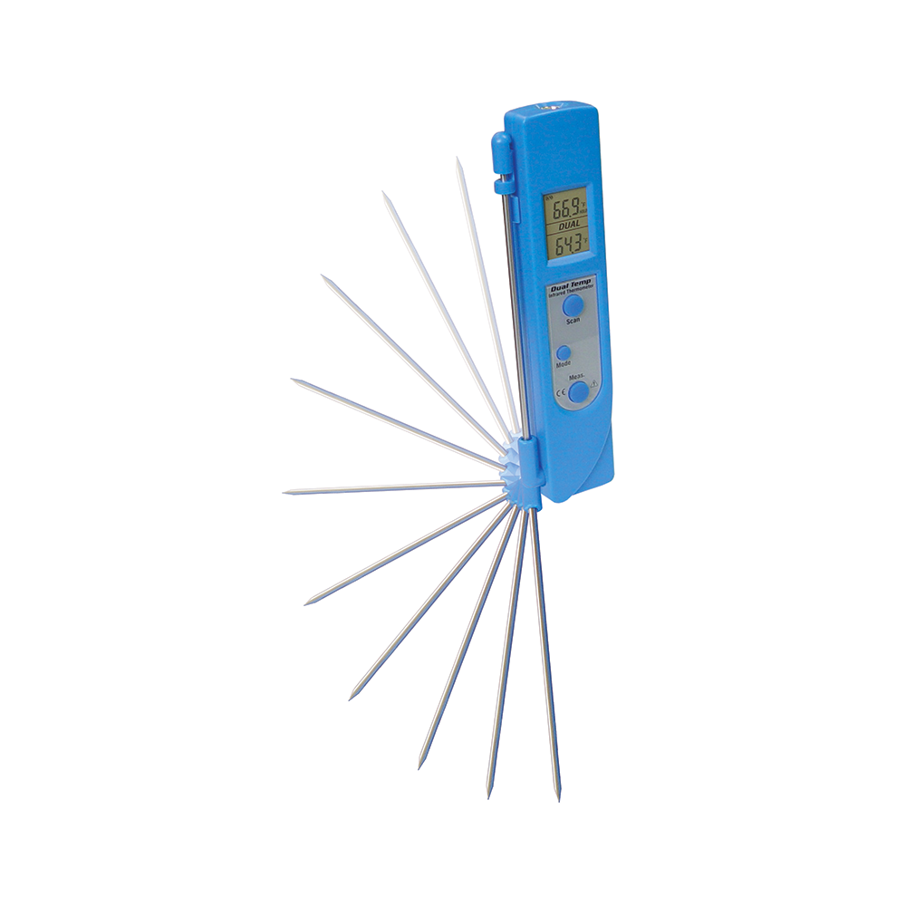 Thermomètre IR numérique à double mesure