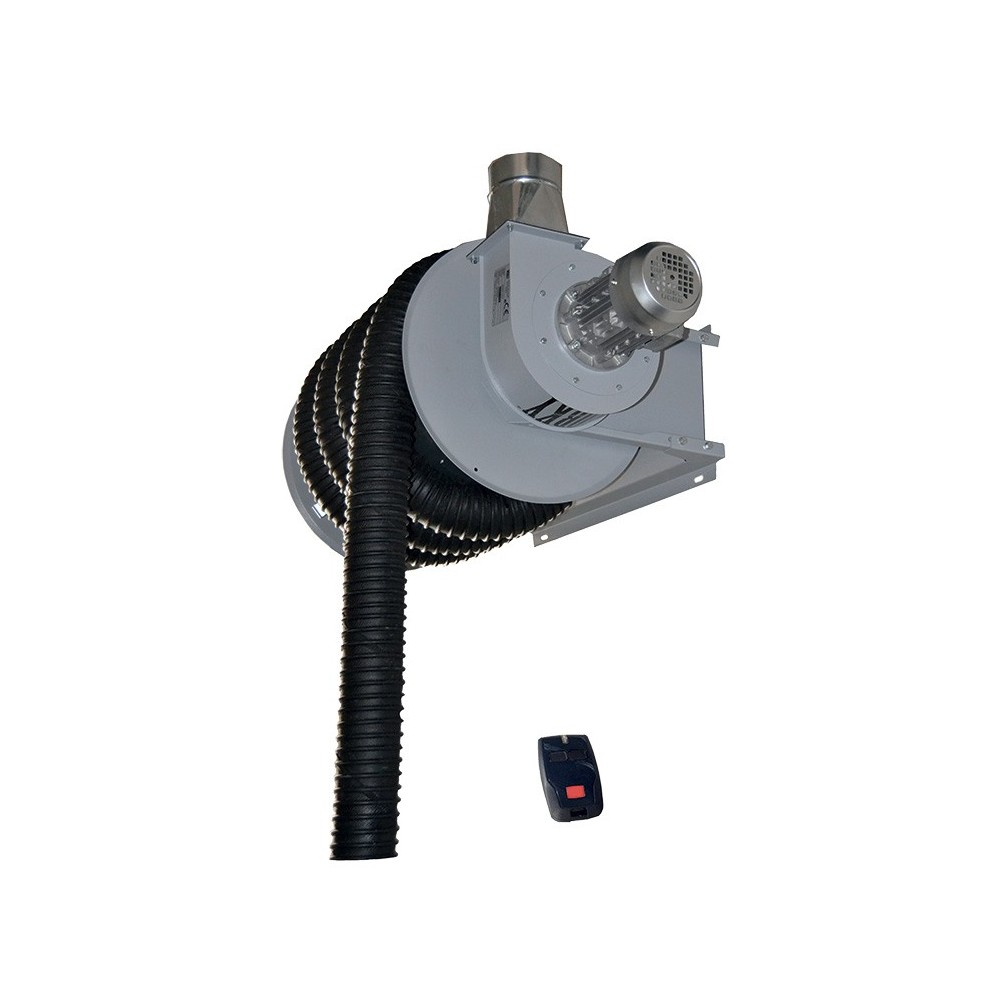 Gemotoriseerde Haspel Met Afstandsbediening 7,5 M Met Motor 1 Hp, 3/400V, Diam 125