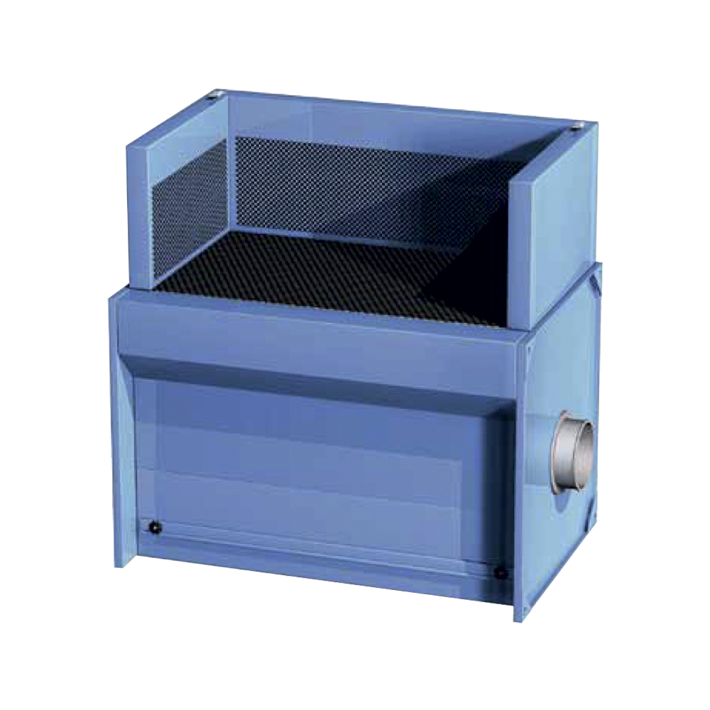 tables aspirantes SAB 2400 m³/h, 1,5 Pk, 3/400V avec surface aspirante 12m²