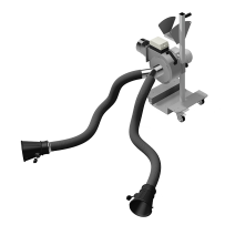 Mobiele Eenheid Voor Dubbele Uitlaat Met Ventilator 0,5 Hp, 1/230V - Zonder Slang