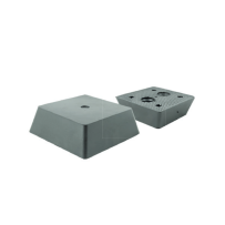 Universele Rubberen Pyramide Blok 150 X 150 X 50 Mm